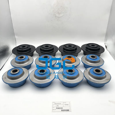 Montures en caoutchouc multiples moteur pièces d'excavatrice coussin moteur pour PC600 650