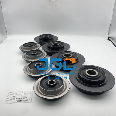 Vente à chaud de moteur de montage de moteur Systèmes de pièces de montage de caoutchouc coussin de pieds pare-chocs pour SK450-8,460-8,480-8 partie de la pelle