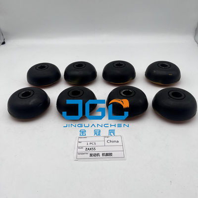 Excavateur ZAX55 Pièces de moteur diesel Coussin de support en caoutchouc pour coussin moteur
