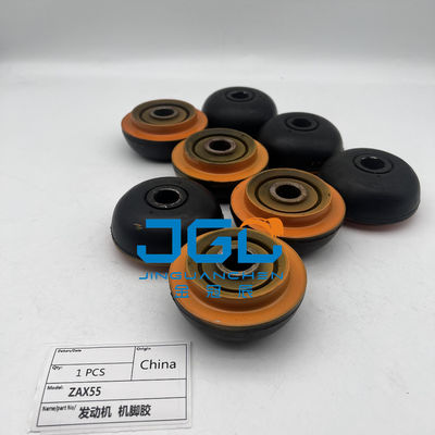 Excavateur ZAX55 Pièces de moteur diesel Coussin de support en caoutchouc pour coussin moteur