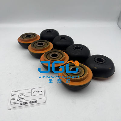 Excavateur ZAX55 Pièces de moteur diesel Coussin de support en caoutchouc pour coussin moteur
