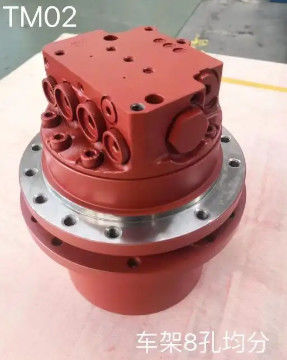 Moteur de voyage TM02 GM02 Lecteur final Assy réducteur de vitesse de l'engrenage planétaire Moteur réducteur de boîte de vitesses pour boîtier de pelleteuse
