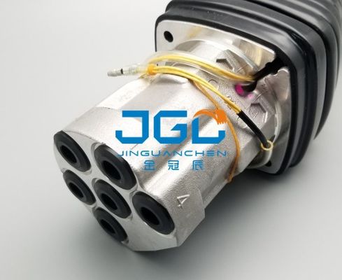 Levier de commande hydraulique joystick d'origine pour système hydraulique de la pelle SH125 SK55 SK70 SK75 YM40-8