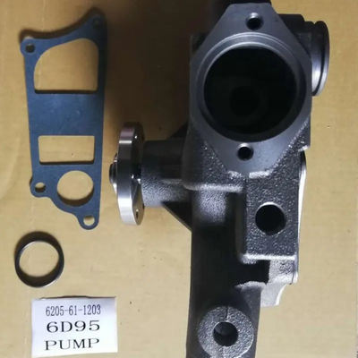 PC60-7 6D95 Pièces de pièces d'excavatrice Pompe à eau 6205-61-1202 6205-61-1203