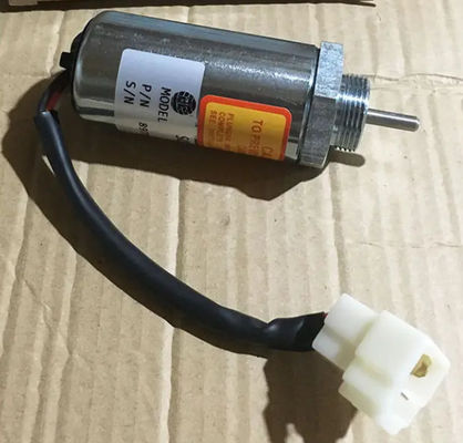 Parties électroniques des excavatrices Arrêt du solénoïde commutateur SK75 897209-1152 4LE1 EX55 897329-5680 12V 24V