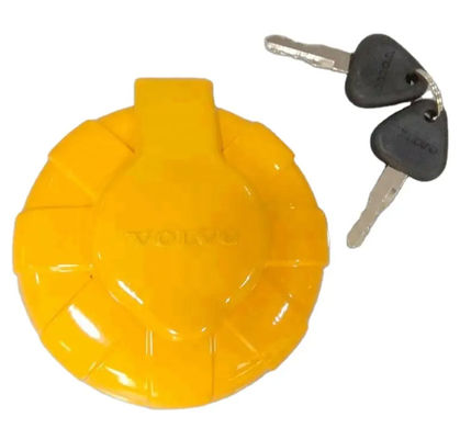 Pour les véhicules à moteur à combustion interne, le capot de carburant de l'excavateur doit être fixé sur le capot du réservoir de carburant.