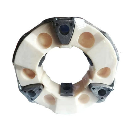 Accouplement en caoutchouc de l'arbre de fente de l'excavatrice DJF-3H pour moteurs diesel