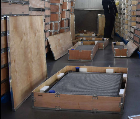 Le radiateur PC45 pour l'usine de creuseurs est un matériau en aluminium