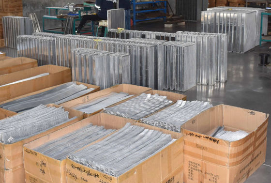 Radiateurs en aluminium de haute qualité DH55-7 pour usine de pelleteuses