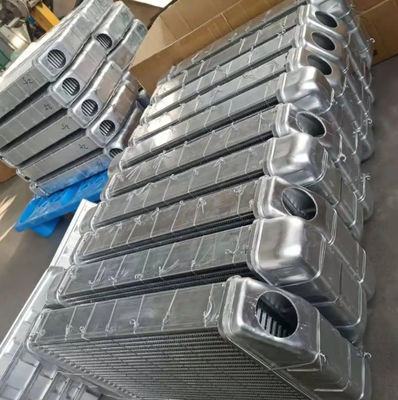 Radiateur en aluminium pour excavatrice pour équipement de génie mécanique SH210-5