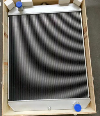 Appliions en ingénierie de l'usine de radiateurs pour excavatrice en aluminium SY135-8