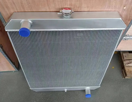 SY135-8 Excavateur réservoir d'eau radiateur matériel d'aluminium Ventes d'usine