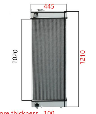 4429250 Excavateur ZAX300-3 ZAX330-3H ZAX330-3F ZAX330-5G Radiateur