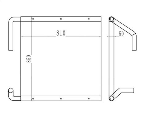 EX200-5 EX200LC-5 EX210-5 EX210H-5 EX210K-5 EX225USR refroidisseur d'huile pour excavatrice 4370983