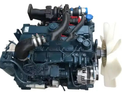 Le moteur de l'excavatrice