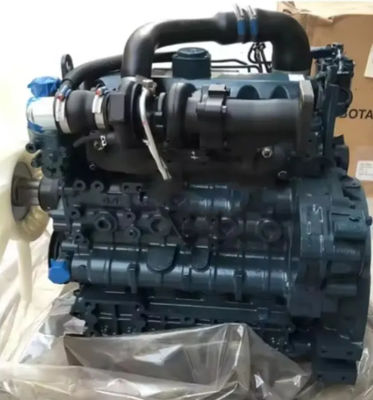 Le moteur de l'excavatrice