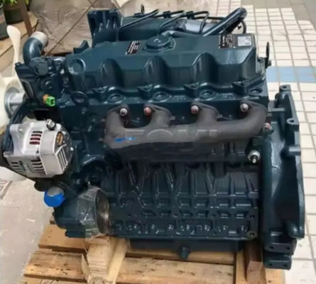 Le moteur de l'excavatrice