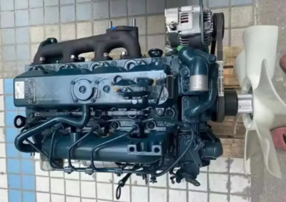 Le moteur de l'excavatrice