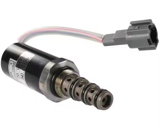 Parties pour excavatrice pour HD820 HD1023 HD1430-3 pompe hydraulique soupape solénoïde rotative KWE5K-20/G24Y05