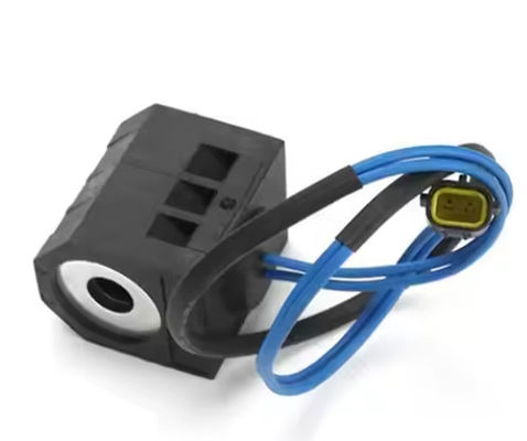 Coil de soupape solénoïde rotatif pour DH150 DH220 DH225 DH300-5-7 Accessoires de pelle 24V 52,3 mm 13 mm