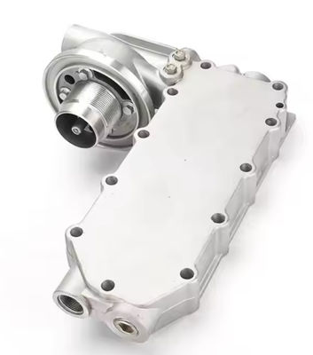 PC300-7 Parties de moteur à essence pour excavatrice 6D114 Tête de filtre à huile lubrifiante Refroidisseur d'huile Couverture du radiateur du siège 3934159