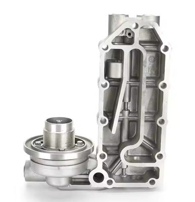 PC300-7 Parties de moteur à essence pour excavatrice 6D114 Tête de filtre à huile lubrifiante Refroidisseur d'huile Couverture du radiateur du siège 3934159