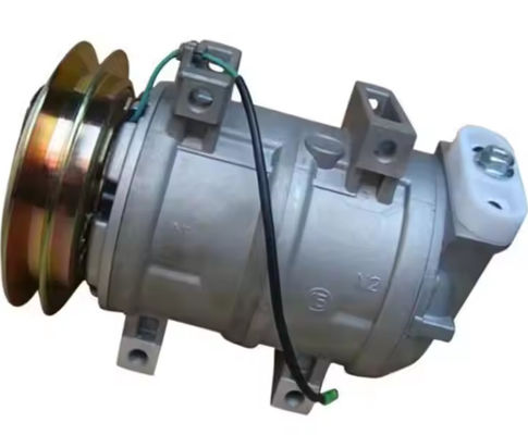 Compresseur de climatisation 506211-6571 pour excavatrice EX200LC-5 EX200-5 DKS15CH Moteur 24V