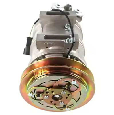Compresseur de climatisation 506211-6571 pour excavatrice EX200LC-5 EX200-5 DKS15CH Moteur 24V