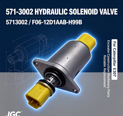 Pour 571-3002 5713002 Excavatrice E307 Vanne Solénoïde Hydraulique F06-12D1AAB-H99B