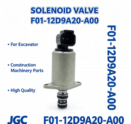 La soupape solénoïde de haute qualité F01-12D9A20-A00 est adaptée aux pièces de machines de construction pour excavatrices