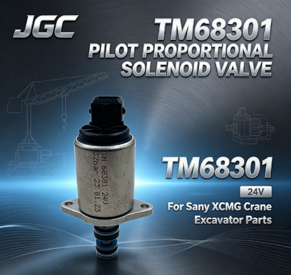 STAR ZEBRA TM68301 Pièces d'excavatrice Nouveau distributeur proportionnel Thomas pour grue Sany XCMG 24V pour industries de détail