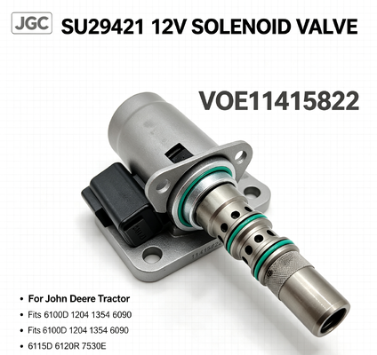 SU29421 VOE11415822 Vanne Solénoïde 12V pour Tracteur 6100D 1204 1354 6090 6115D 6120R 7530E Pièce pour Machines Agricoles