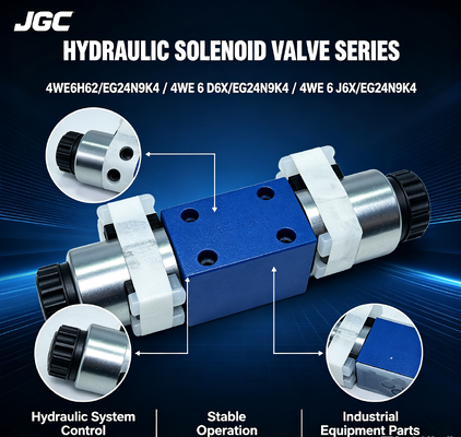 Vanne hydraulique 4WE6H62/EG24N9K4 Vanne solénoïde hydraulique 4WE 6 D6X/EG24N9K4 4WE 6 J6X/EG24N9K4
