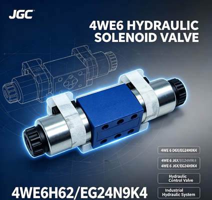 Vanne hydraulique 4WE6H62/EG24N9K4 Vanne solénoïde hydraulique 4WE 6 D6X/EG24N9K4 4WE 6 J6X/EG24N9K4