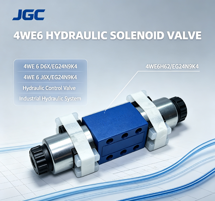 Vanne hydraulique 4WE6H62/EG24N9K4 Vanne solénoïde hydraulique 4WE 6 D6X/EG24N9K4 4WE 6 J6X/EG24N9K4