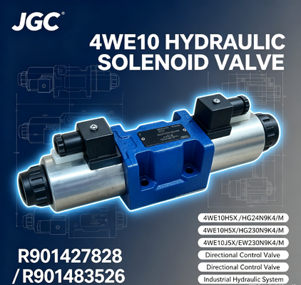 4WE10 Series R901427828 4WE10H5X/HG24N9K4/M R901483526 4WE10J5X/EW230N9K4/M Valve directionnelle hydraulique à commande par solénoïde