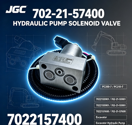 Vanne solénoïde de pompe hydraulique PC200-7 PC210-7 7022155901 7022157600 702-21-55901 702-21-57600 7022157400