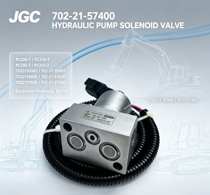 Vanne solénoïde de pompe hydraulique PC200-7 PC210-7 7022155901 7022157600 702-21-55901 702-21-57600 7022157400