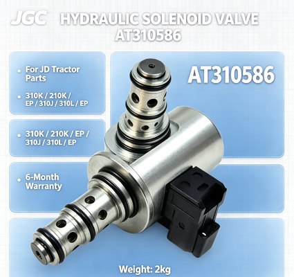 AT310586 Nouvelle électrovanne hydraulique pour pièces de tracteur JD 310K/210K/EP/310J/310L/EP Garantie 6 mois 2kg