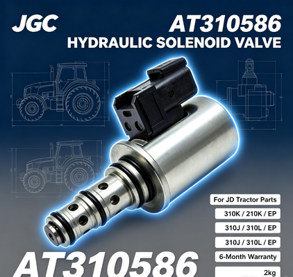 AT310586 Nouvelle électrovanne hydraulique pour pièces de tracteur JD 310K/210K/EP/310J/310L/EP Garantie 6 mois 2kg