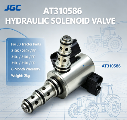 AT310586 Nouvelle électrovanne hydraulique pour pièces de tracteur JD 310K/210K/EP/310J/310L/EP Garantie 6 mois 2kg
