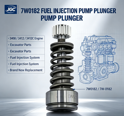 7W-0182 Pièce neuve pour pompe d'injection de carburant pour excavatrice, compatible avec les moteurs 3408 3412 3412C