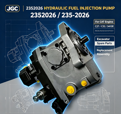 235-2026 Pièces de rechange pour excavatrice Pompes d'injection de carburant hydrauliques pour moteur CAT Caterpillar C27 C32 3412E