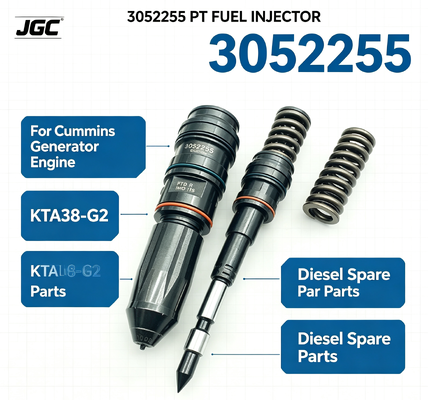 Pièces de rechange pour moteur diesel KTA38-G2 pour groupe électrogène Injecteur de carburant 3052255