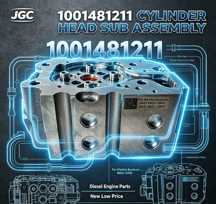 1001481211 Nouvelle tête de cylindre à bas prix sous-ensemble culasse pour moteurs diesel Weichai Baudouin 6M33 6M26 12M33