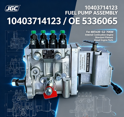 10403714123 OE 5336065 Pour 4BTA39-G2 70KW Assemblage de pompe à carburant