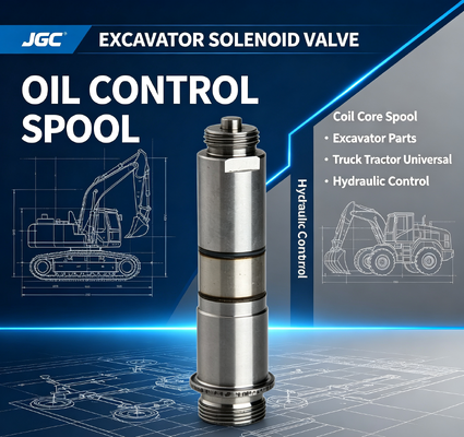 électrovanne d'excavatrice Pièces d'excavatrice Accessoires universels pour camions et tracteurs bobine noyau bobine vanne de commande d'huile