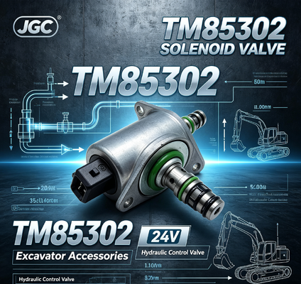 TM85302 Soupape électromagnétique adaptée aux accessoires des excavatrices