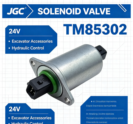TM85302 Soupape électromagnétique adaptée aux accessoires des excavatrices