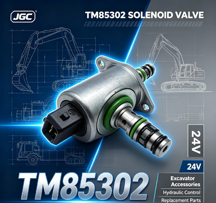 TM85302 Soupape électromagnétique adaptée aux accessoires des excavatrices